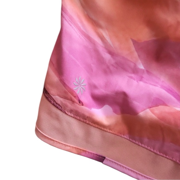 ATHLETA Mesh Racer Run Shorts 4” in Muted Pinks Size XS -- - Picture 4 of 8